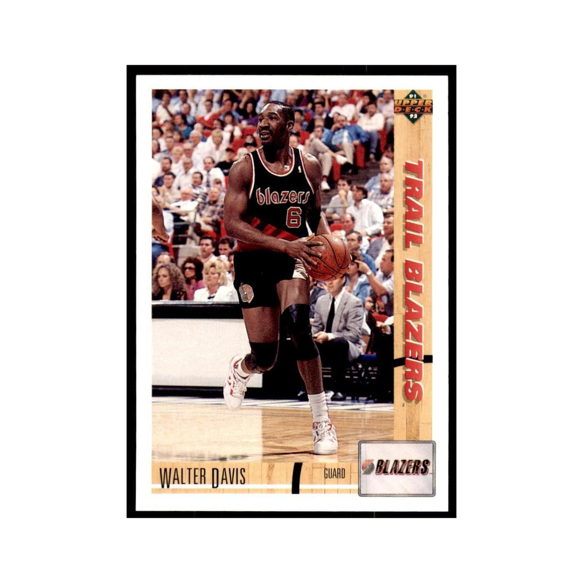 1991 Upper Deck Walter Davis Basketball Cards #380