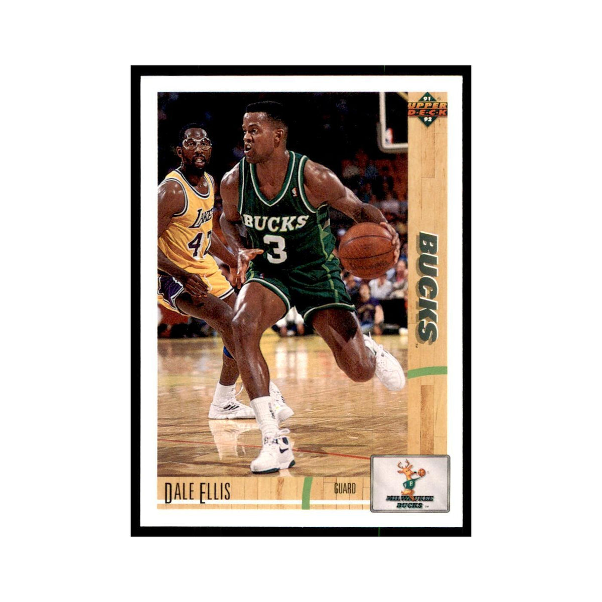 1991 Upper Deck Dale Ellis Basketball Cards #266
