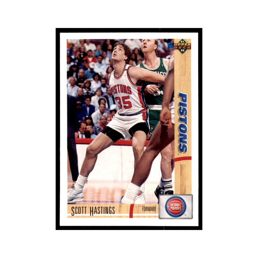 1991 Upper Deck Scott Hastings Basketball Cards #340