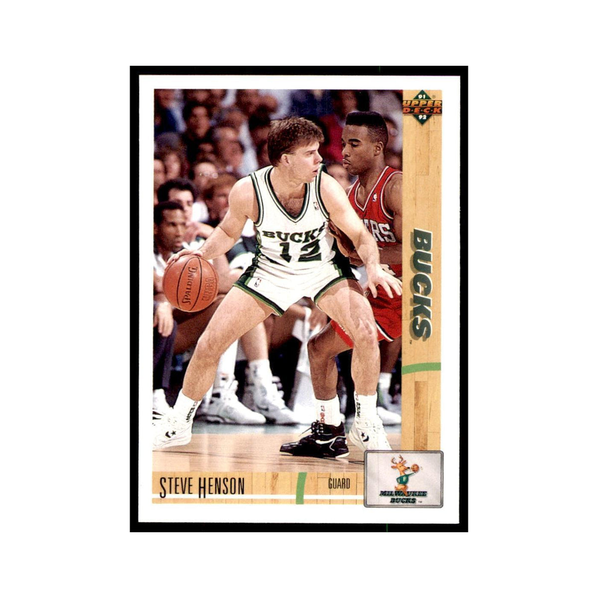 1991 Upper Deck Steve Henson Basketball Cards #366
