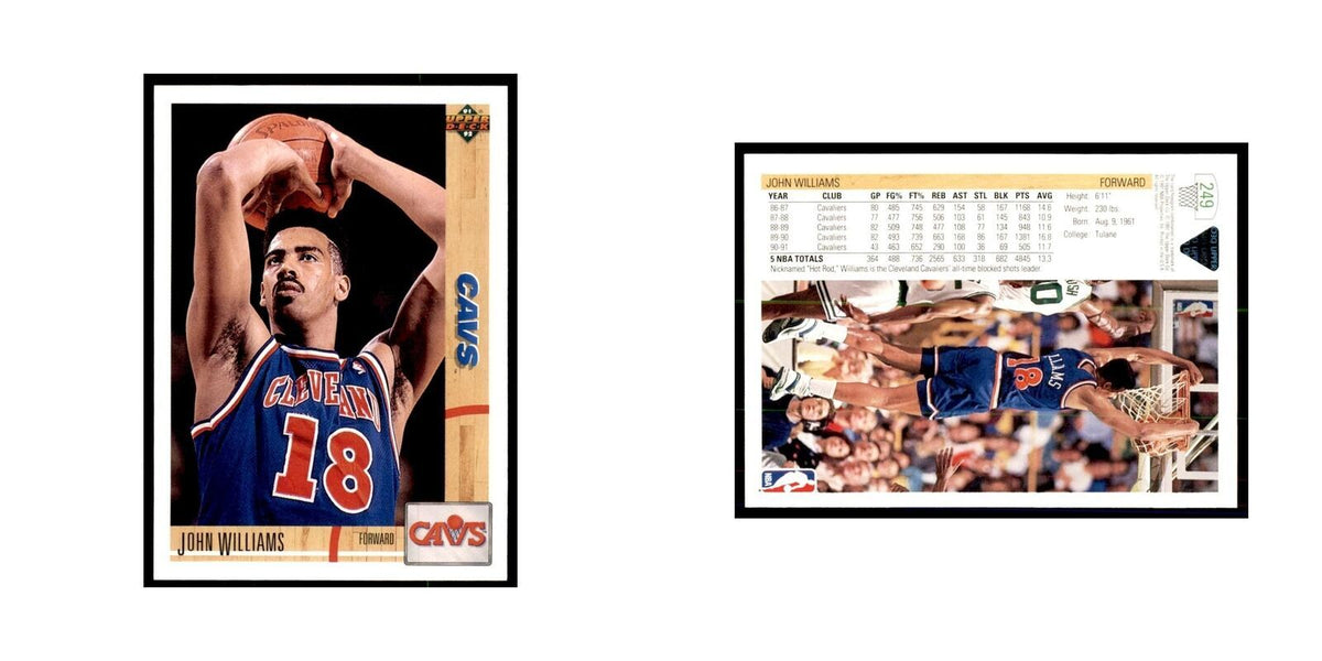 1991 Upper Deck John Williams Basketball Cards #249