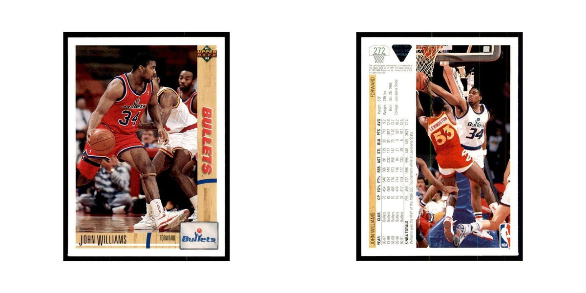 1991 Upper Deck John Williams Basketball Cards #249