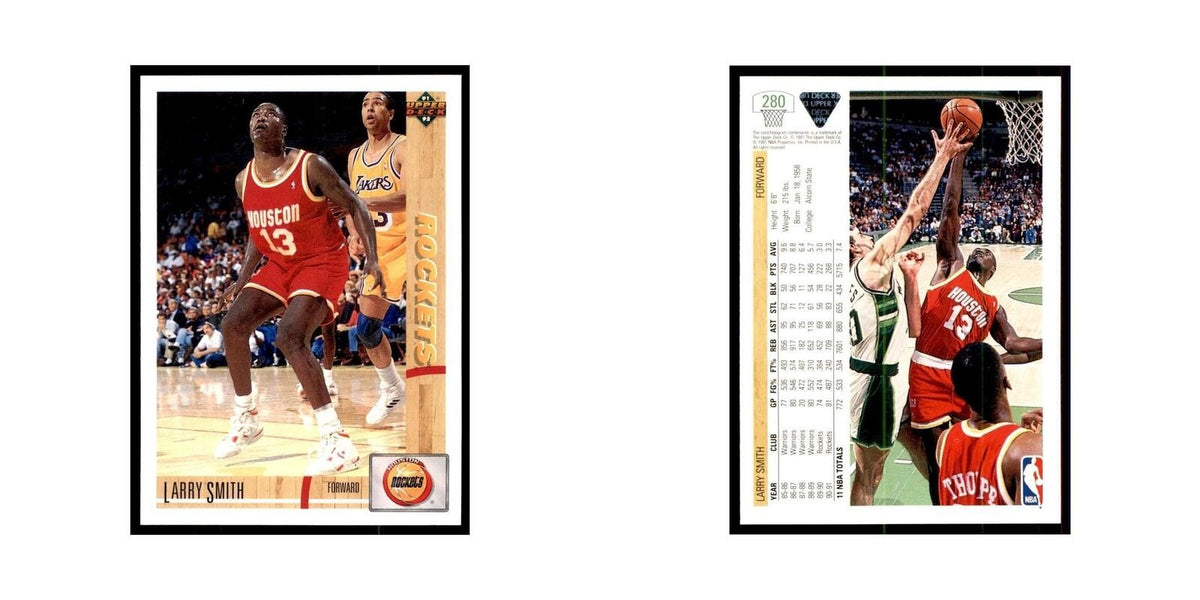 1991 Upper Deck Larry Smith Basketball Cards #280