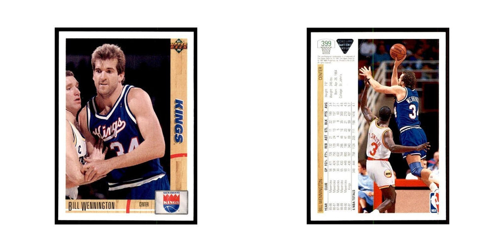 1991 Upper Deck Bill Wennington Basketball Cards #399