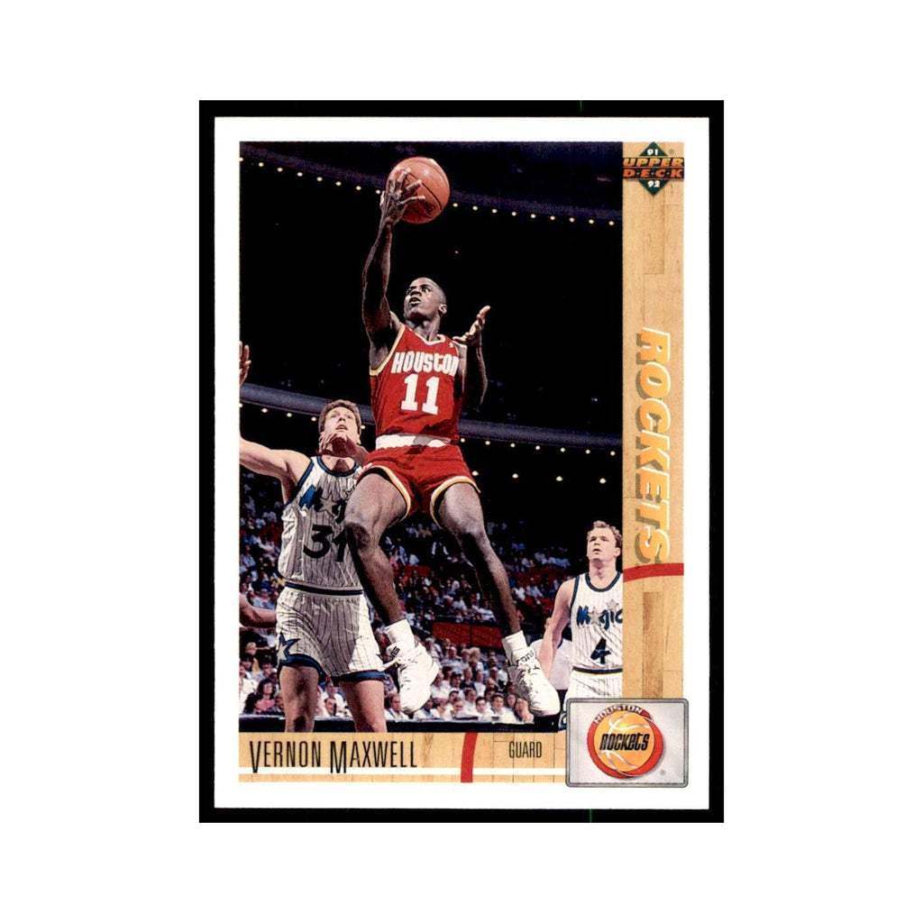 1991 Upper Deck Vernon Maxwell Basketball Cards #275