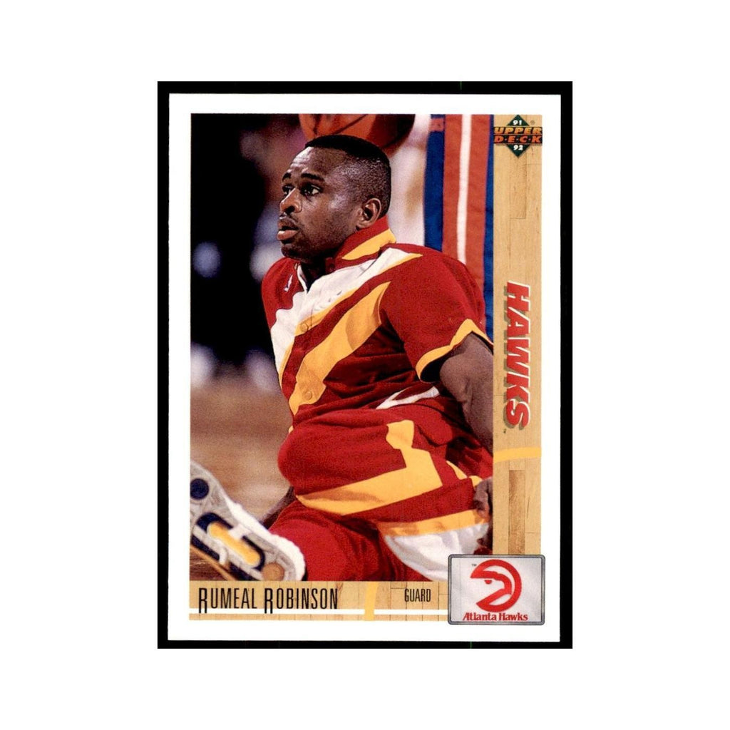 1991 Upper Deck Rumeal Robinson Basketball Cards #292