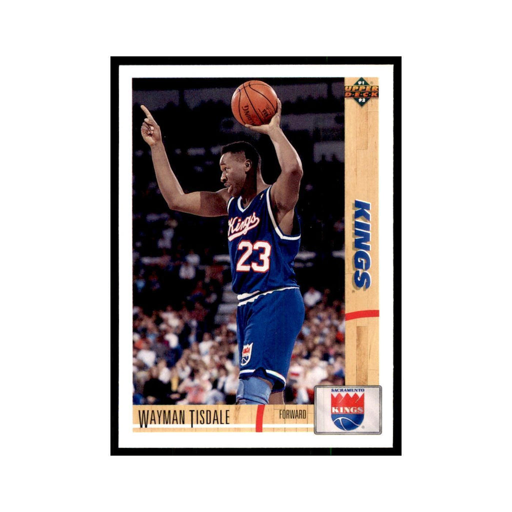 1991 Upper Deck Wayman Tisdale Basketball Cards #372