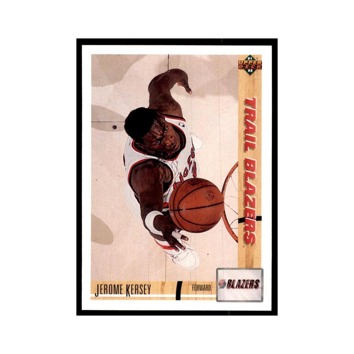 1991 Upper Deck Jerome Kersey Basketball Cards #277