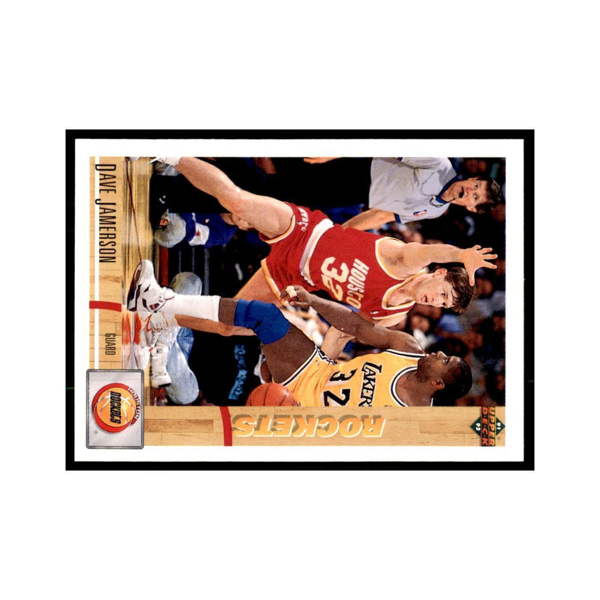 1991 Upper Deck Dave Jamerson Basketball Cards #296