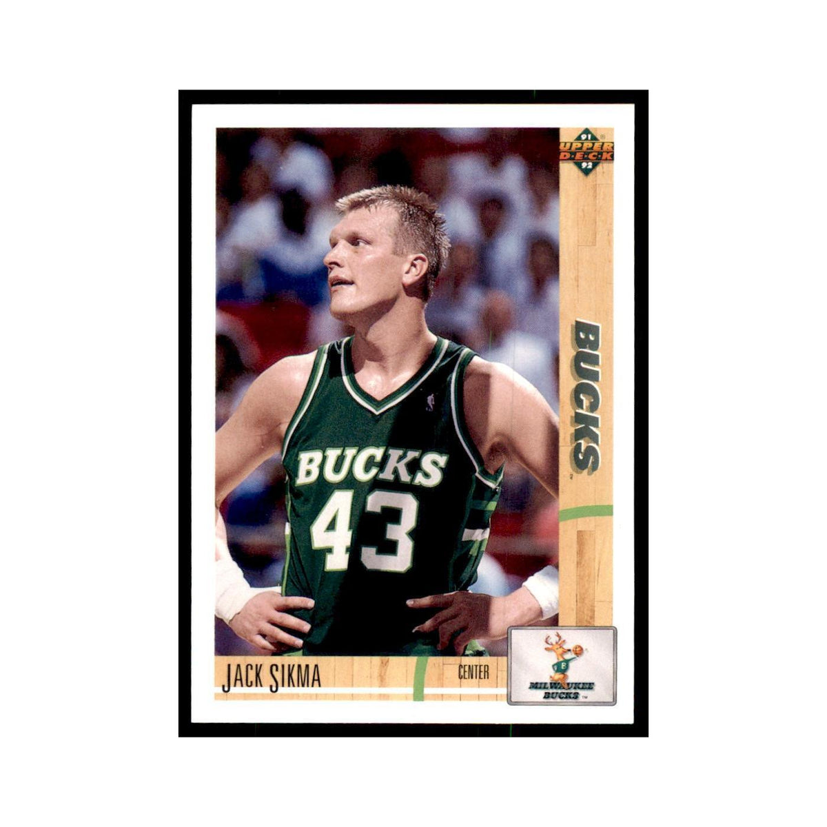 1991 Upper Deck Jack Sikma Basketball Cards #370