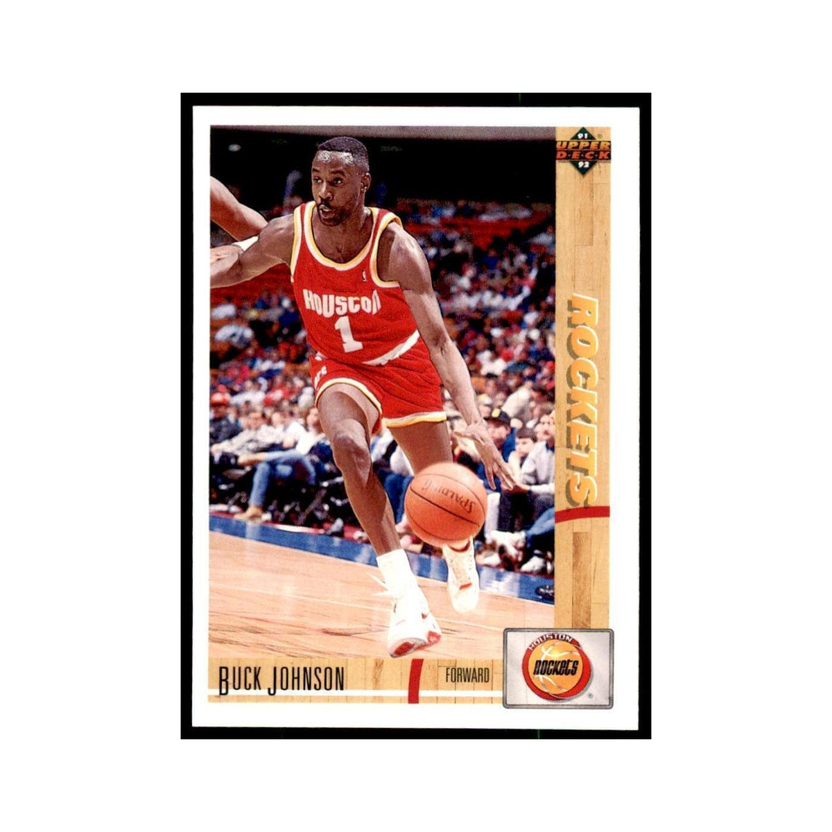 1991 Upper Deck Buck Johnson Basketball Cards #302