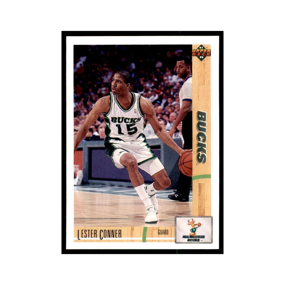 1991 Upper Deck Lester Conner Basketball Cards #381