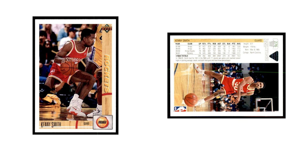 1991 Upper Deck Kenny Smith Basketball Cards #276