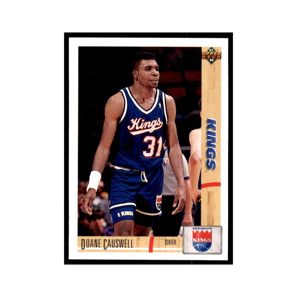 1991 Upper Deck Duane Causwell Basketball Cards #358
