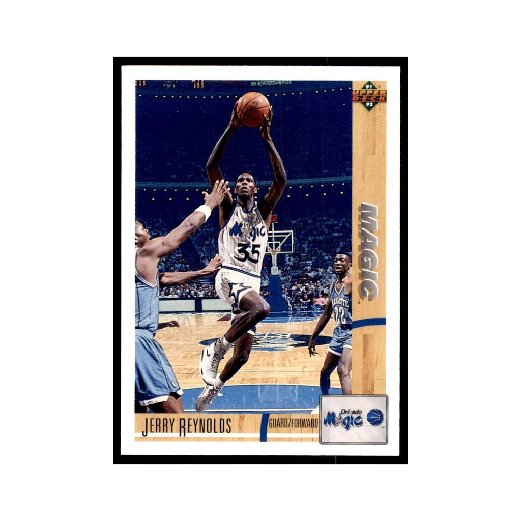 1991 Upper Deck Jerry Reynolds Basketball Cards #286