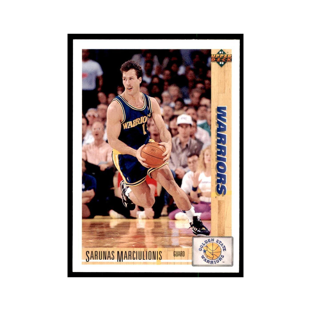1991 Upper Deck Sarunas Marciulionis Basketball Cards #354