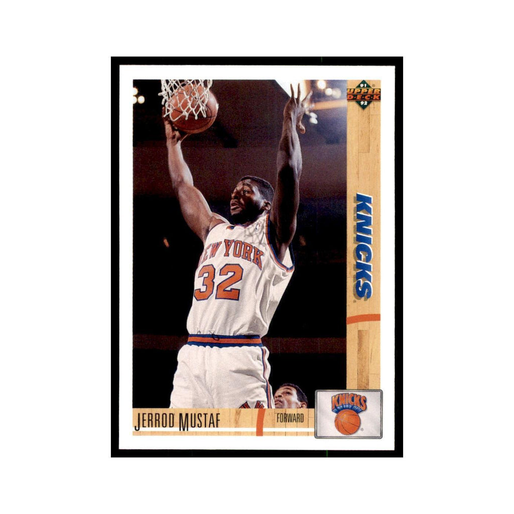 1991 Upper Deck Jerrod Mustaf Basketball Cards #284