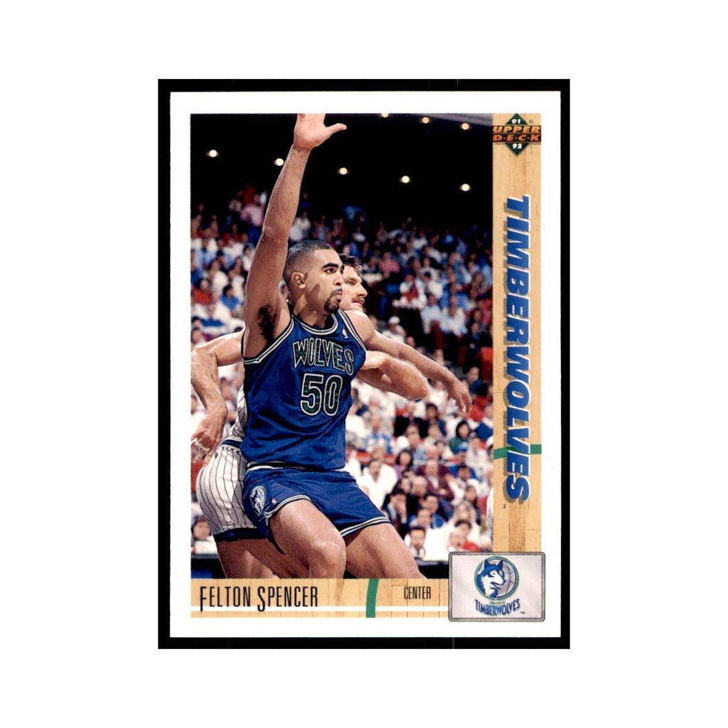 1991 Upper Deck Felton Spencer Basketball Cards #305
