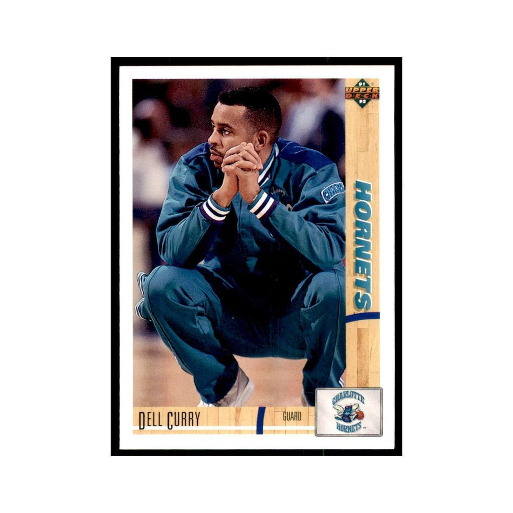 1991 Upper Deck Dell Curry Basketball Cards #327