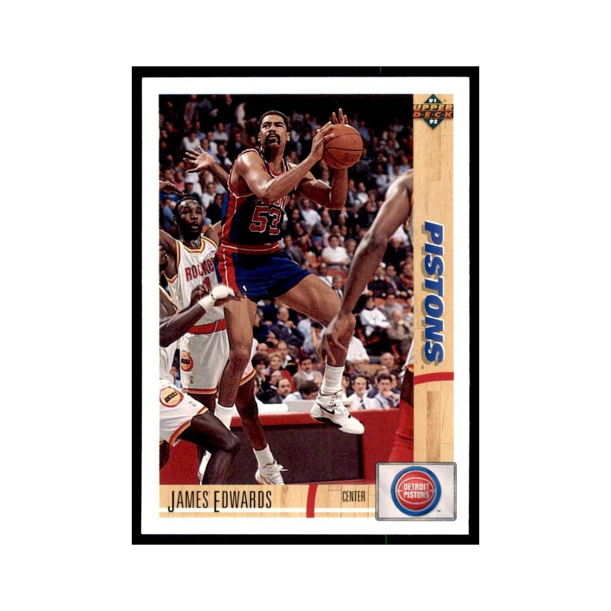 1991 Upper Deck James Edwards Basketball Cards #338