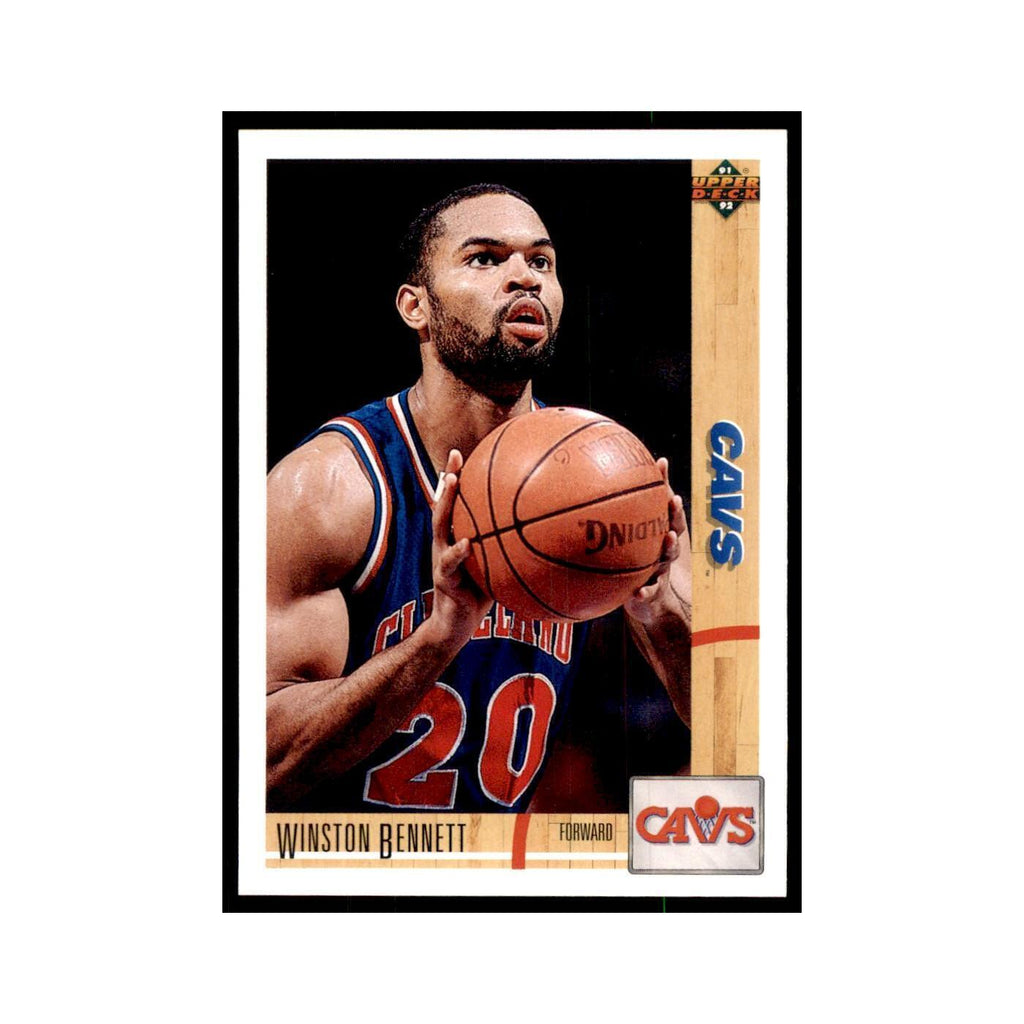 1991 Upper Deck Winston Bennett Basketball Cards #247