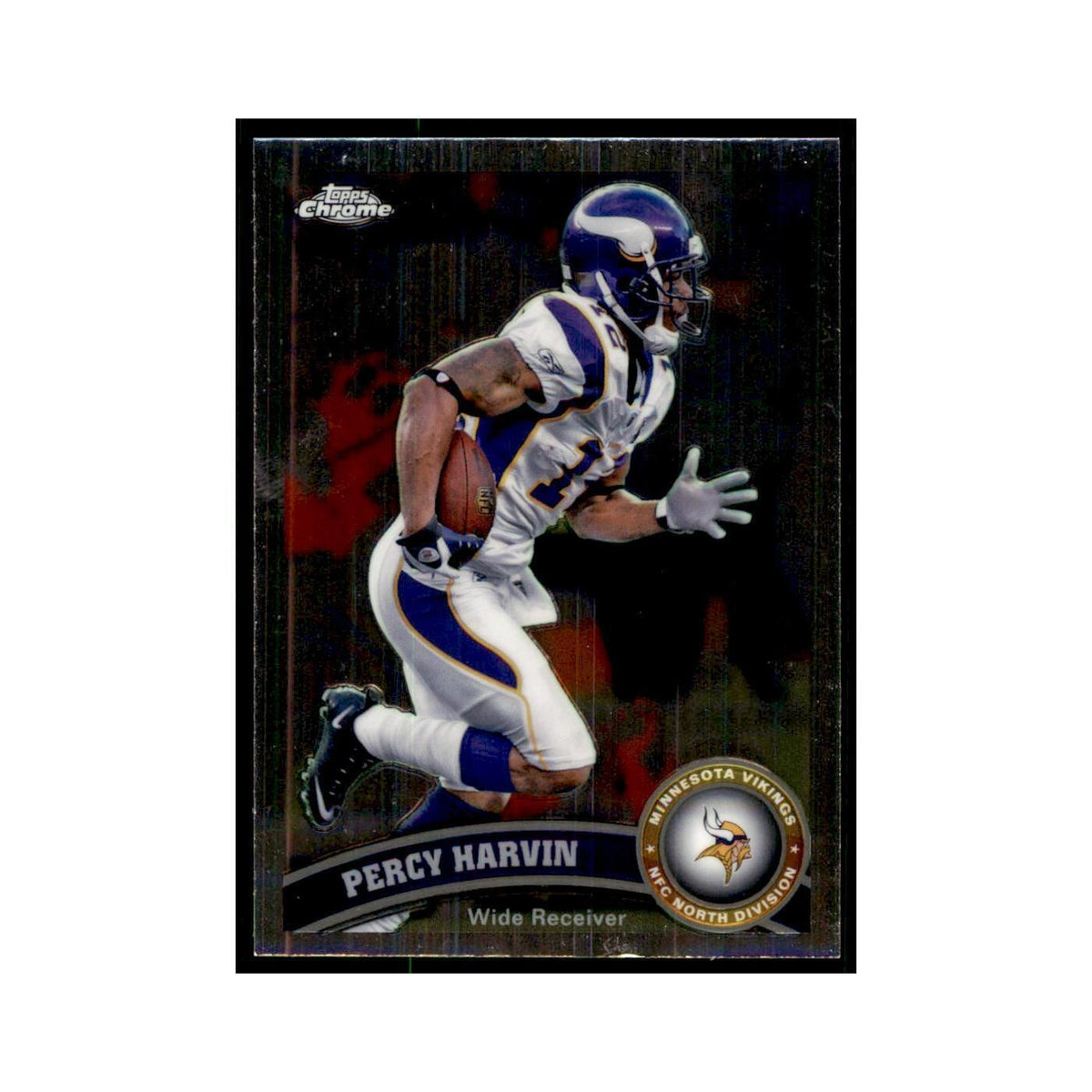 2011 Topps Chrome Percy Harvin Football Cards #16