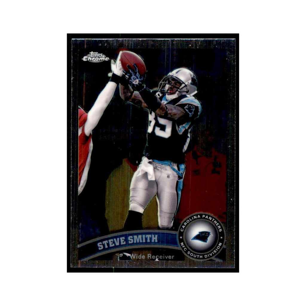 2011 Topps Chrome Steve Smith Football Cards #23