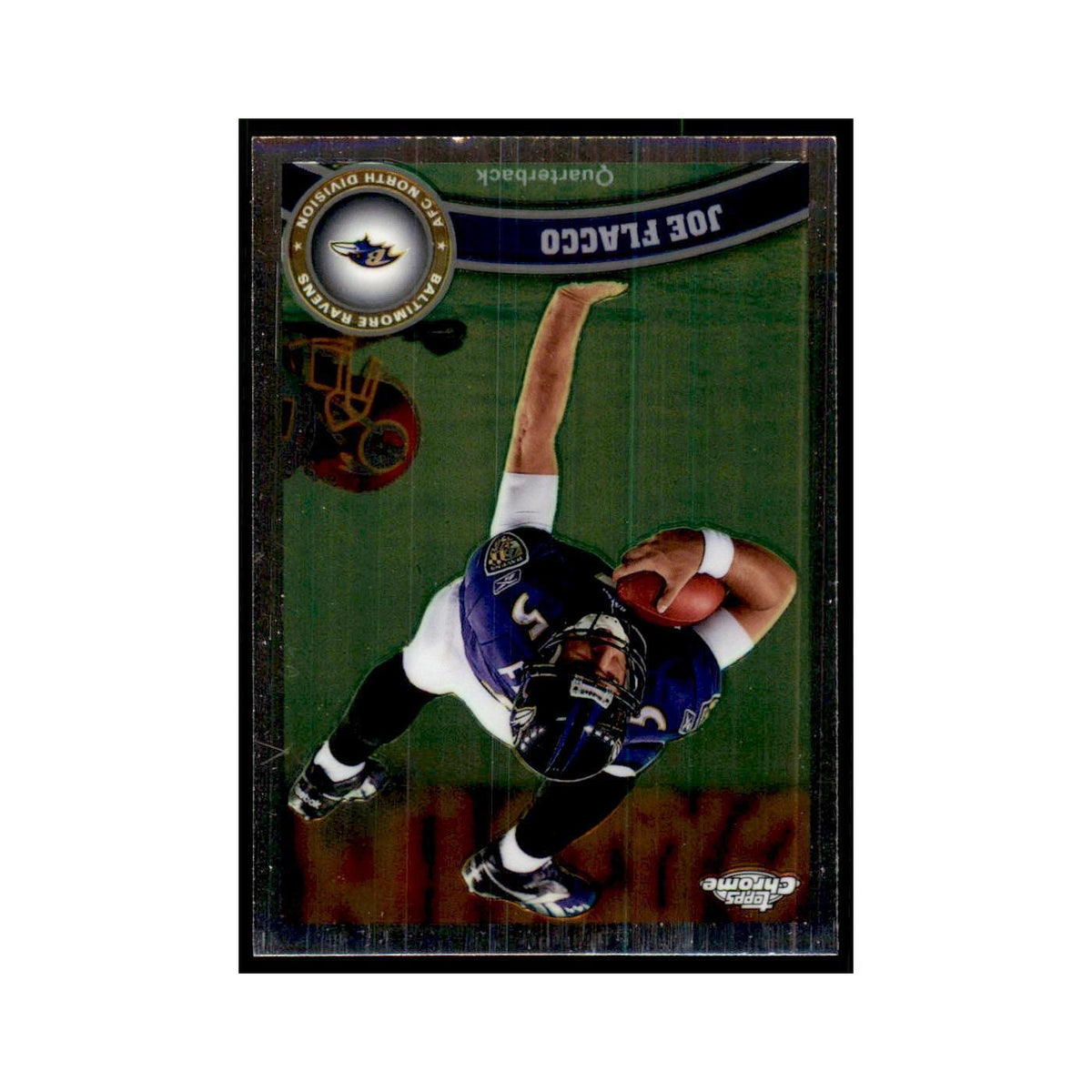 2011 Topps Chrome Joe Flacco Football Cards #95
