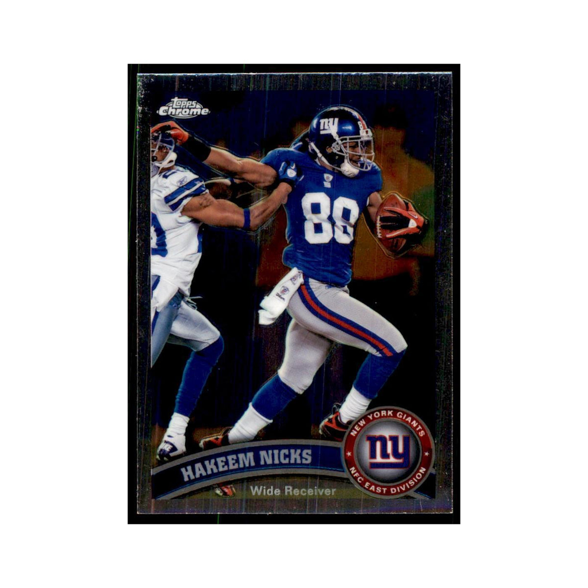 2011 Topps Chrome Hakeem Nicks Football Cards #81