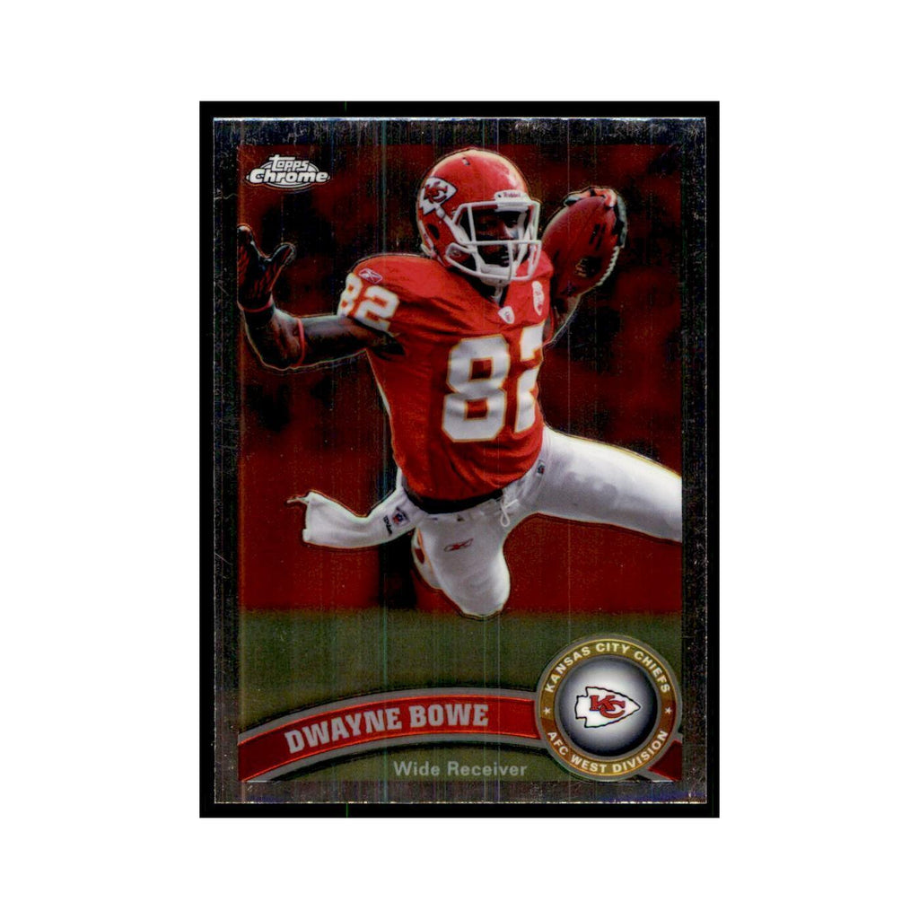 2011 Topps Chrome Dwayne Bowe Football Cards #99