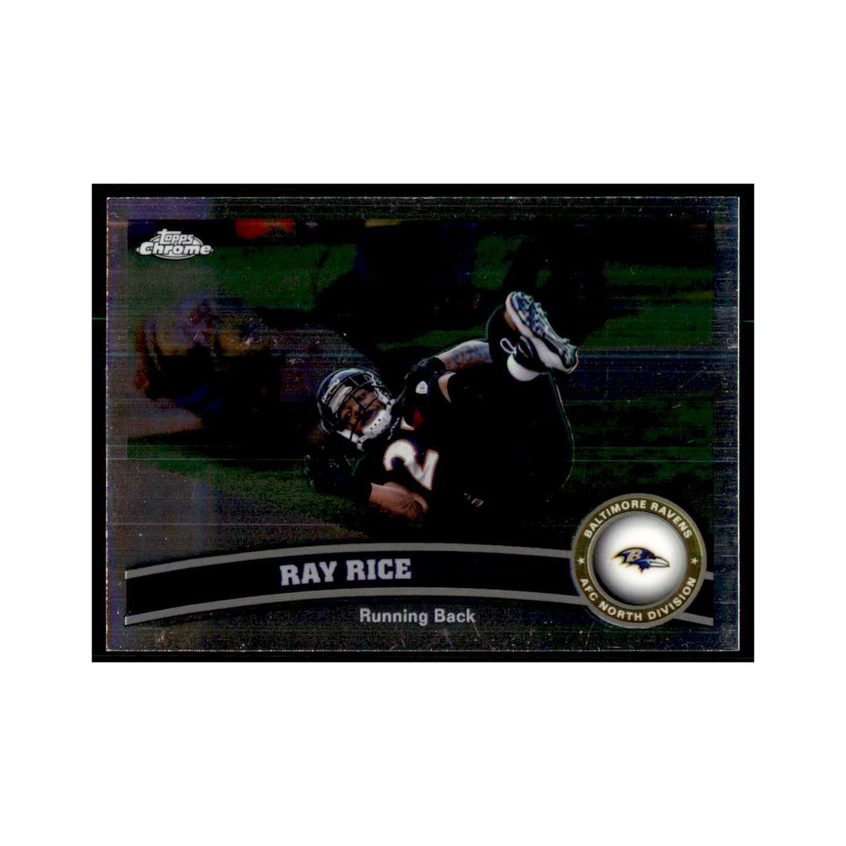 2011 Topps Chrome Ray Rice Football Cards #210