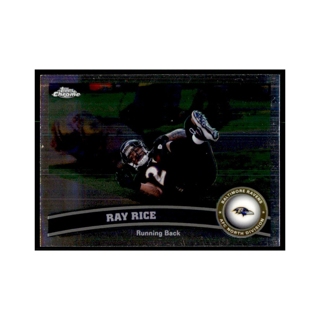 2011 Topps Chrome Ray Rice Football Cards #210