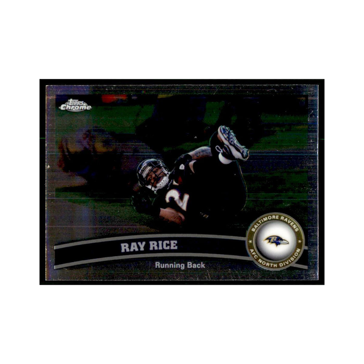 2011 Topps Chrome Ray Rice Football Cards #210