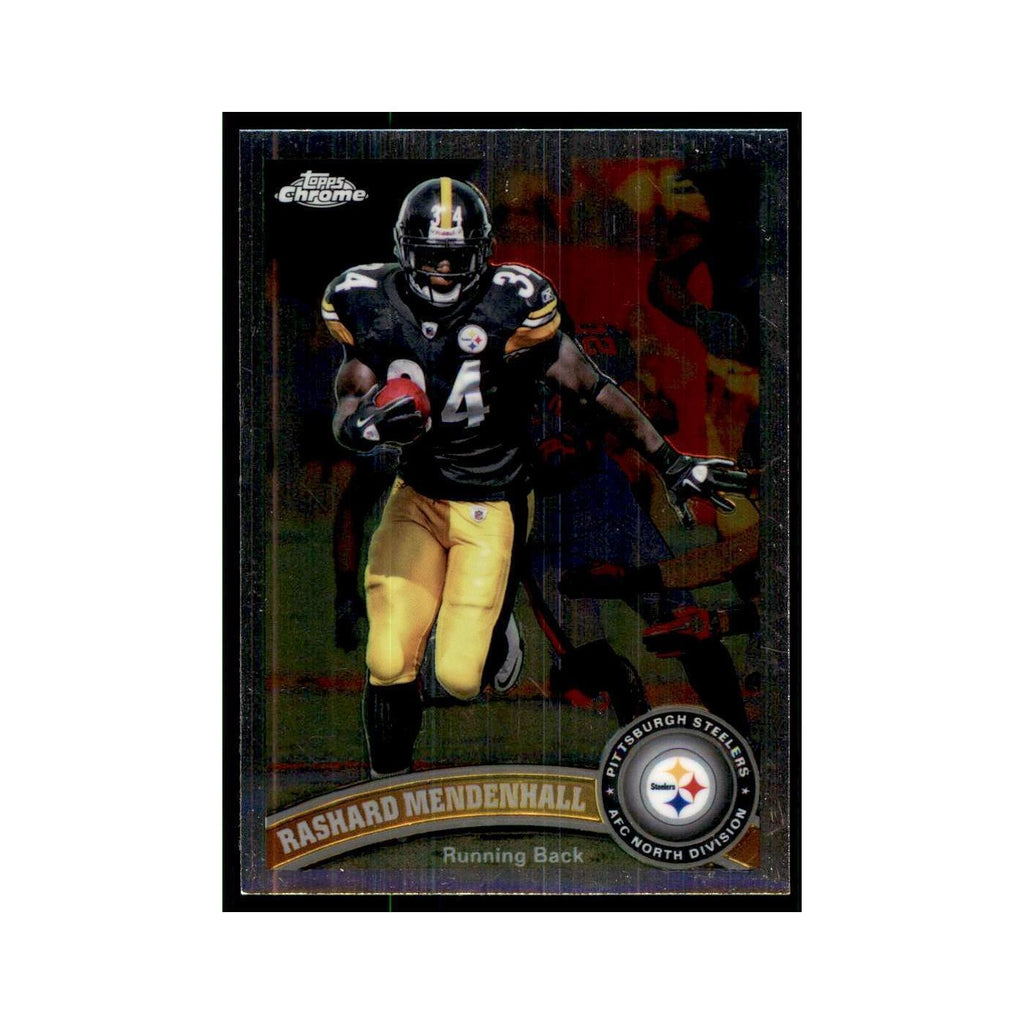 2011 Topps Chrome Rashard Mendenhall Football Cards #218