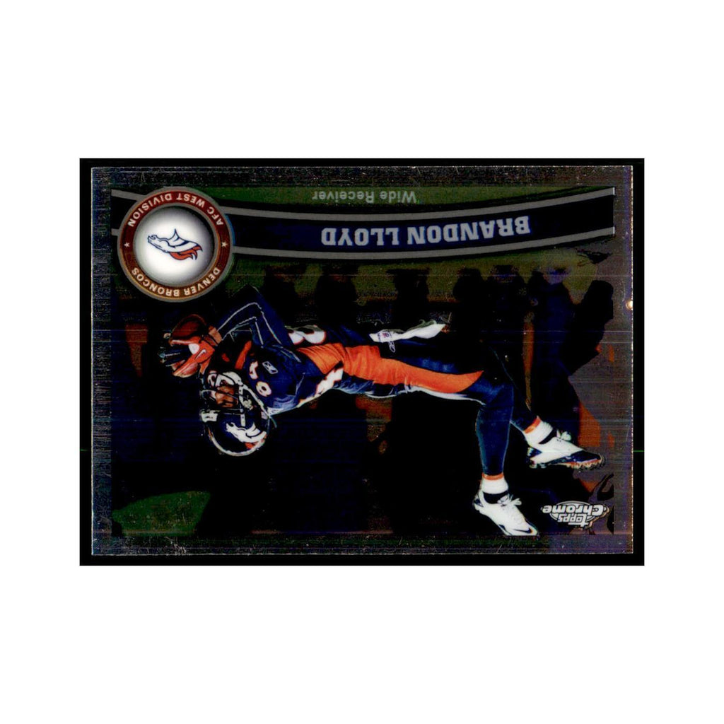 2011 Topps Chrome Brandon Lloyd Football Cards #162