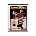 Ed Belfour 1991 O-Pee-Chee #519 Chicago Blackhawks Hockey Card NM