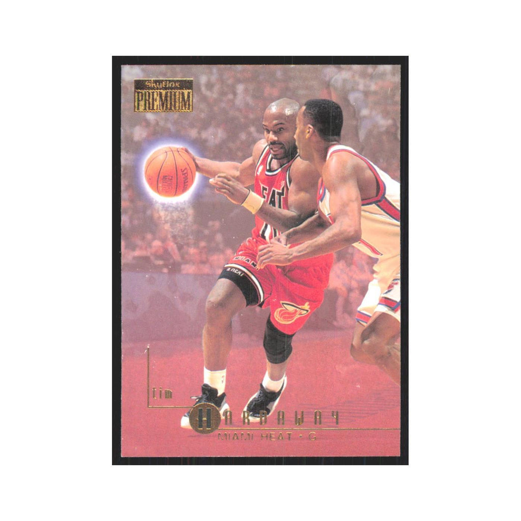 Tim Hardaway 1996 SkyBox Premium #60 Miami Heat Basketball Card NM