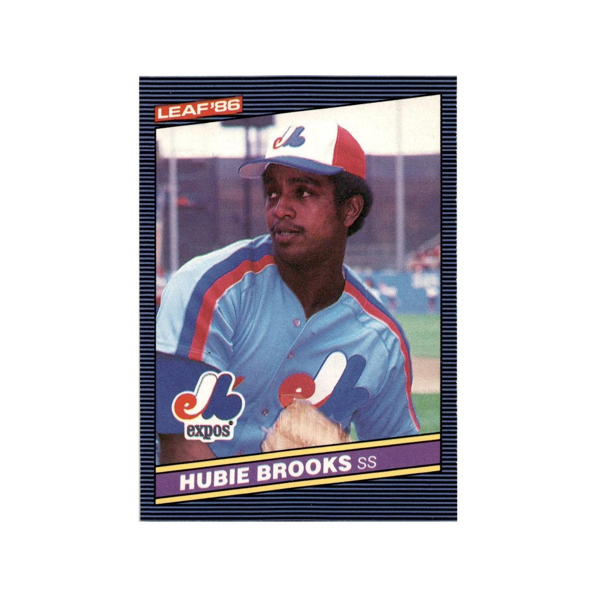 Hubie Brooks 1986 Leaf #44 Montreal Expos Baseball Card NM