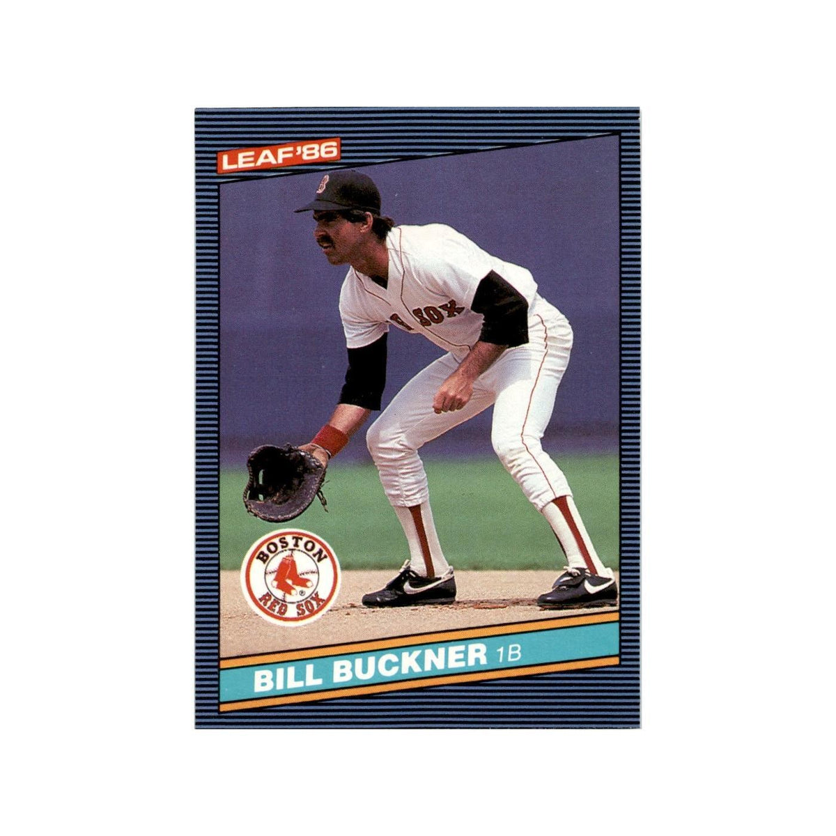 Bill Buckner 1986 Leaf #77 Boston Red Sox Baseball Card NM