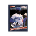 Pedro Guerrero 1986 Leaf #105 Los Angeles Dodgers Baseball Card NM