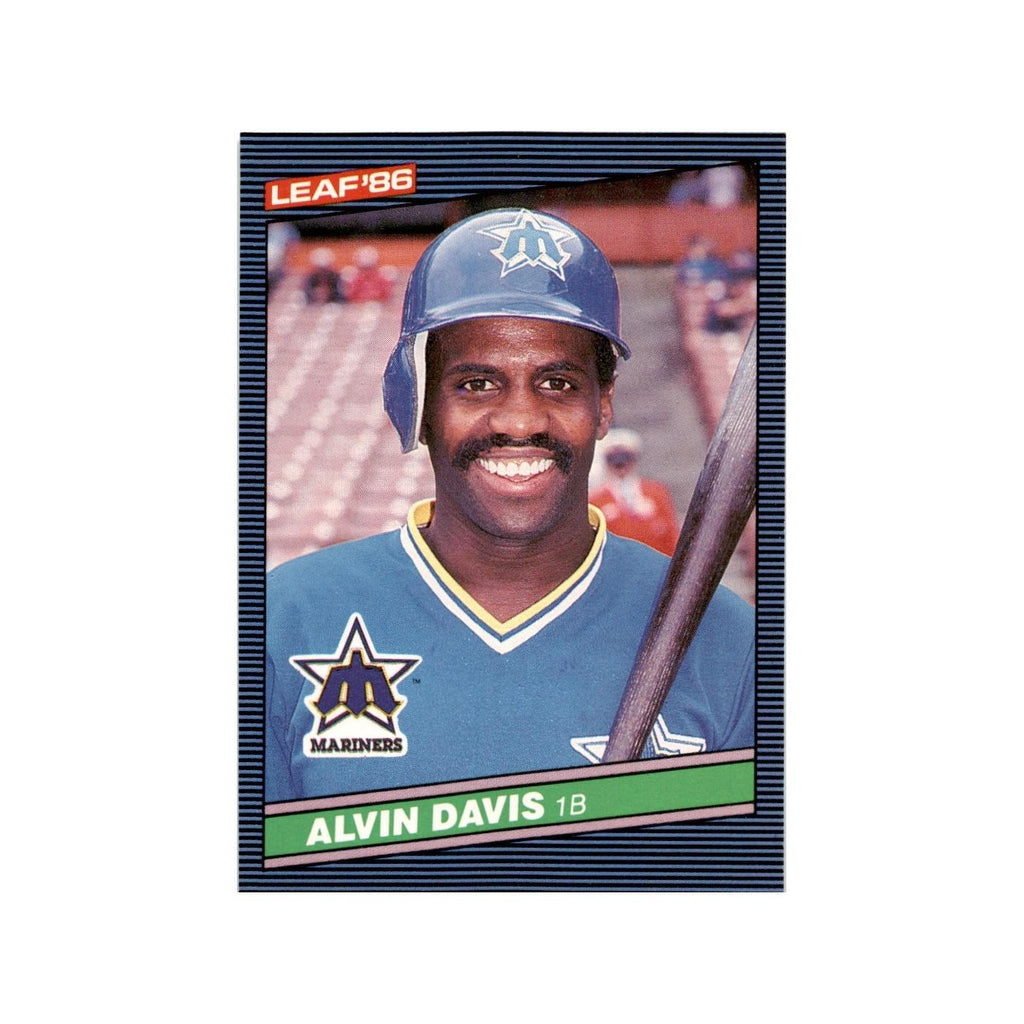 Alvin Davis 1986 Leaf #65 Seattle Mariners Baseball Card NM
