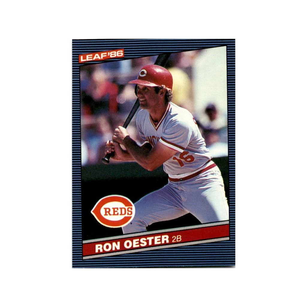Ron Oester 1986 Leaf #78 Cincinnati Reds Baseball Card NM