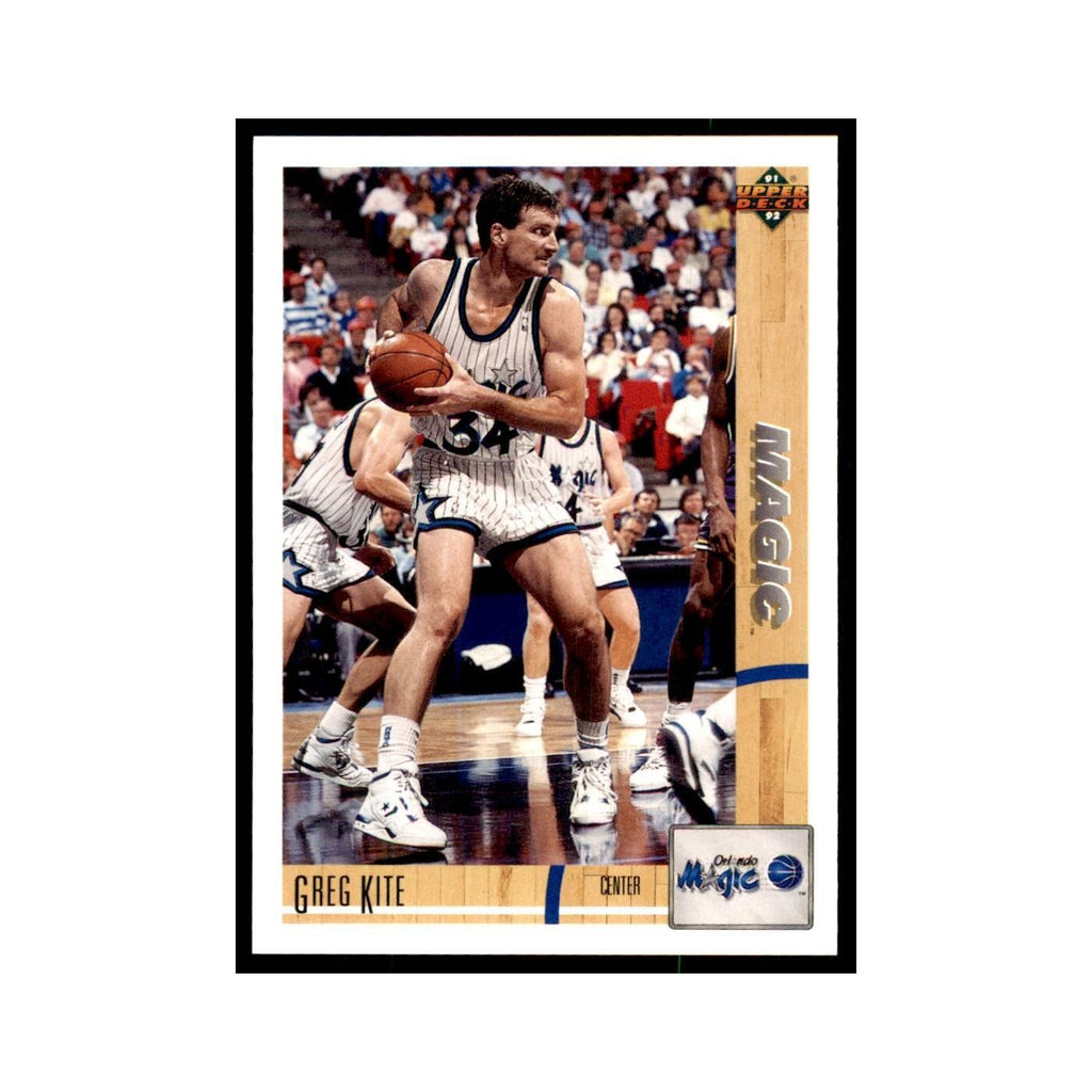 1991 Upper Deck Greg Kite Basketball Cards #207
