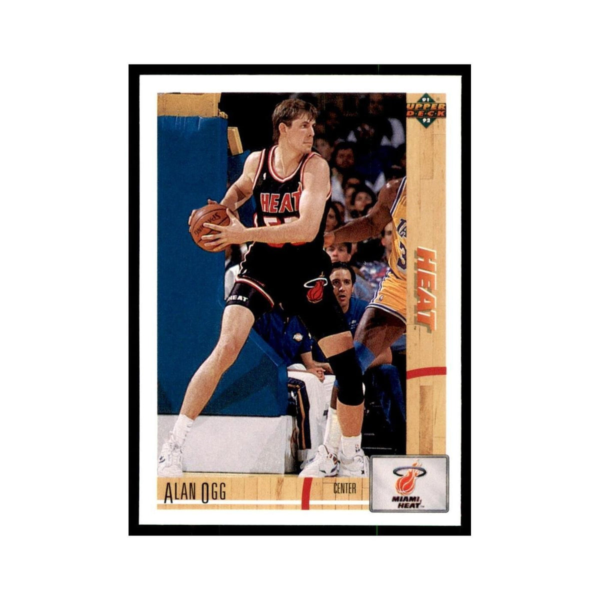 1991 Upper Deck Alan Ogg Basketball Cards #198