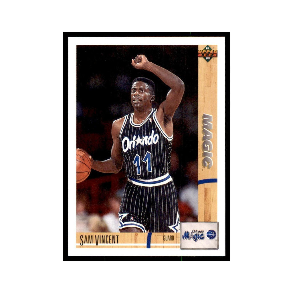1991 Upper Deck Sam Vincent Basketball Cards #232
