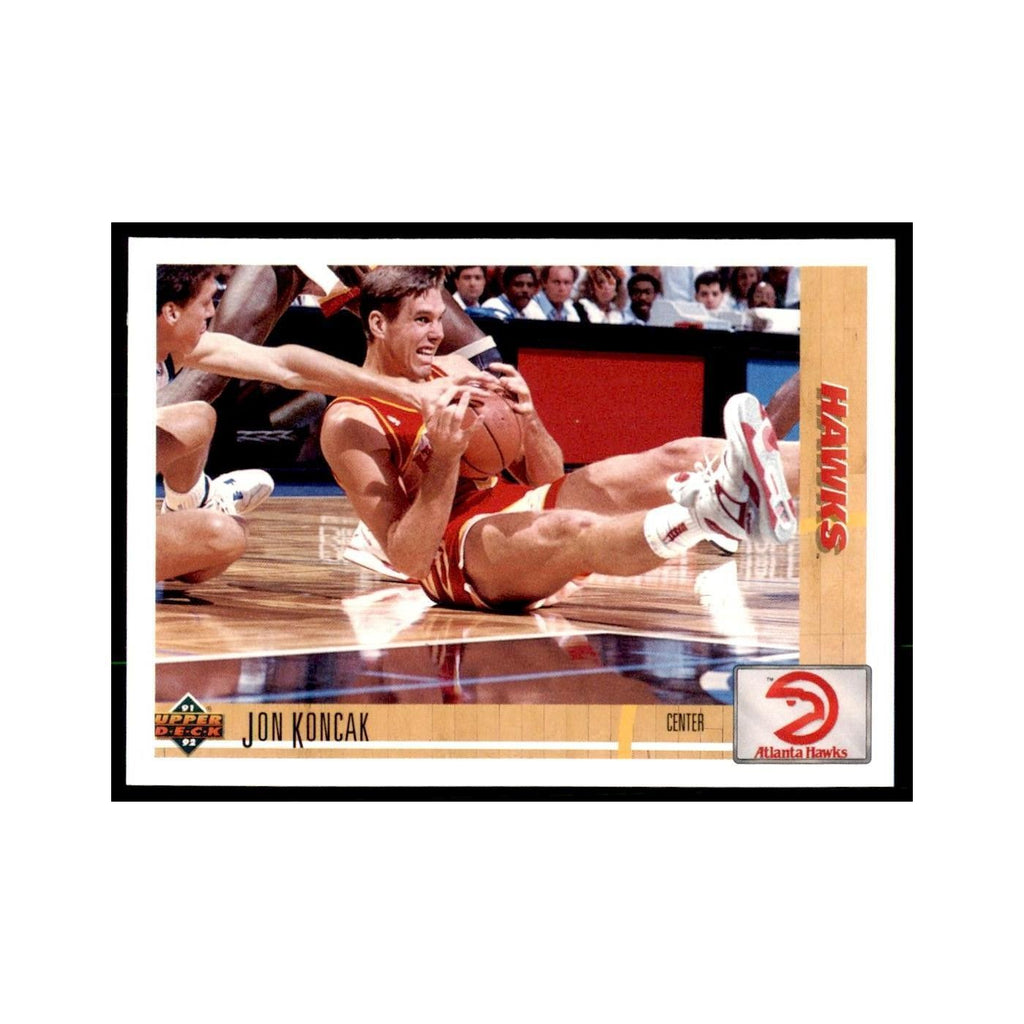 1991 Upper Deck Jon Koncak Basketball Cards #236