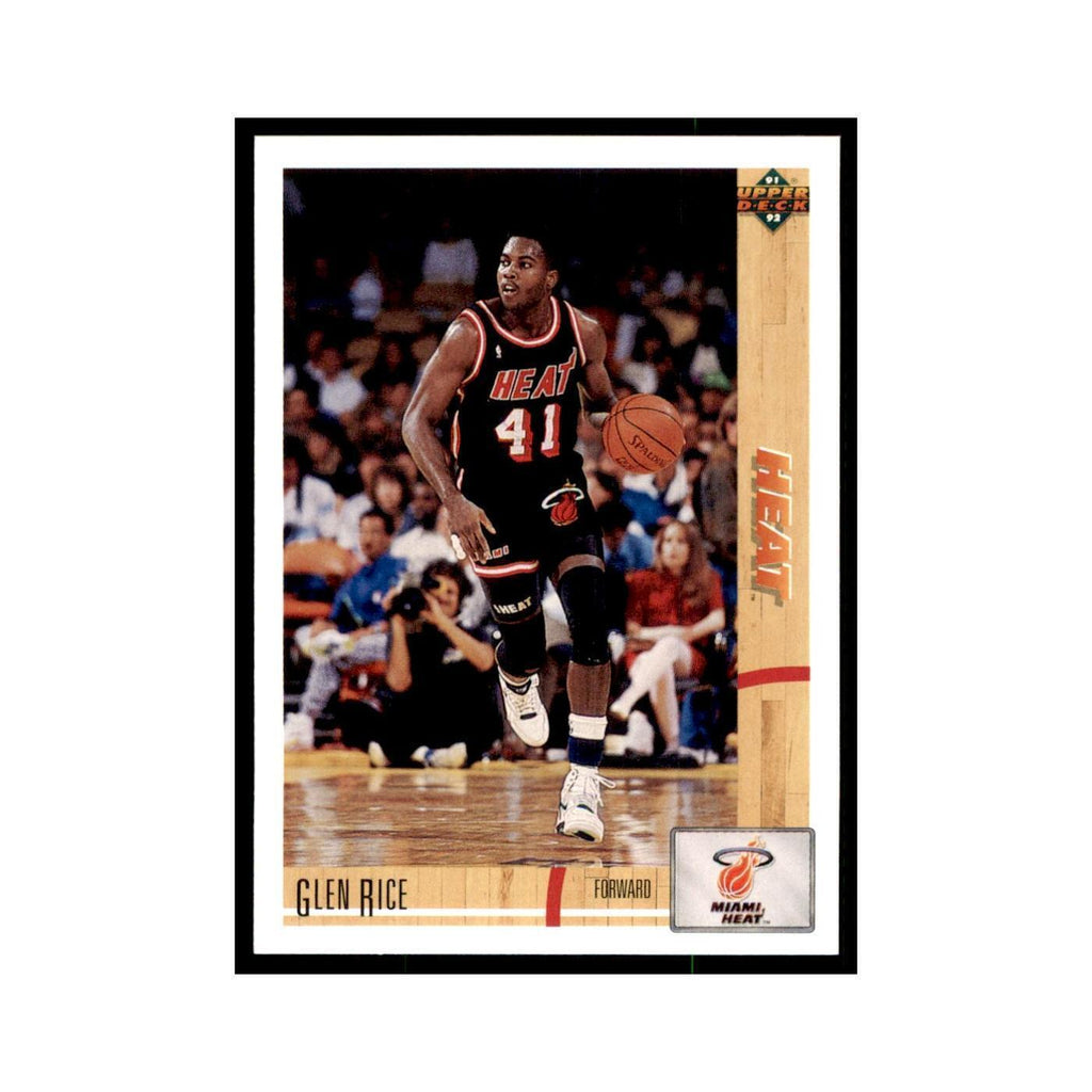 1991 Upper Deck Glen Rice Basketball Cards #147