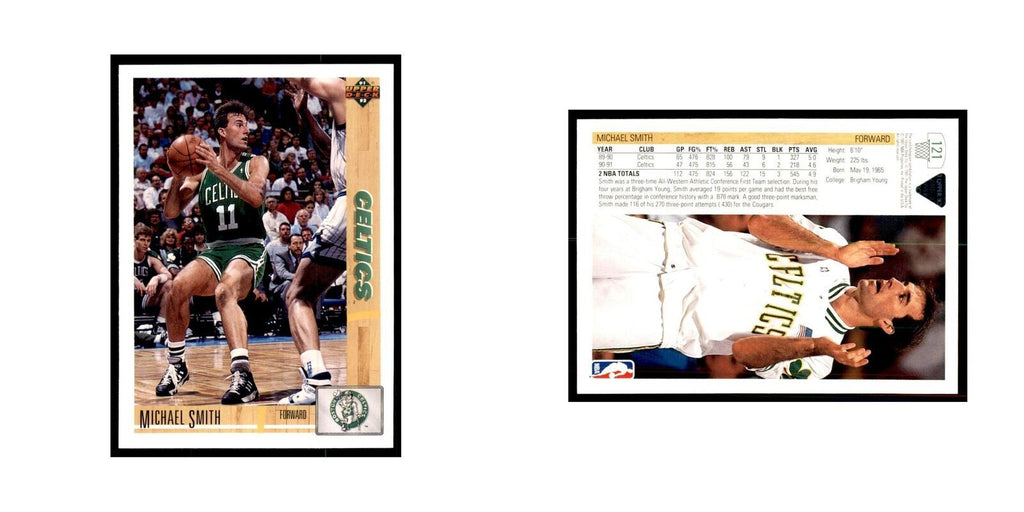 1991 Upper Deck Michael Smith Basketball Cards #121
