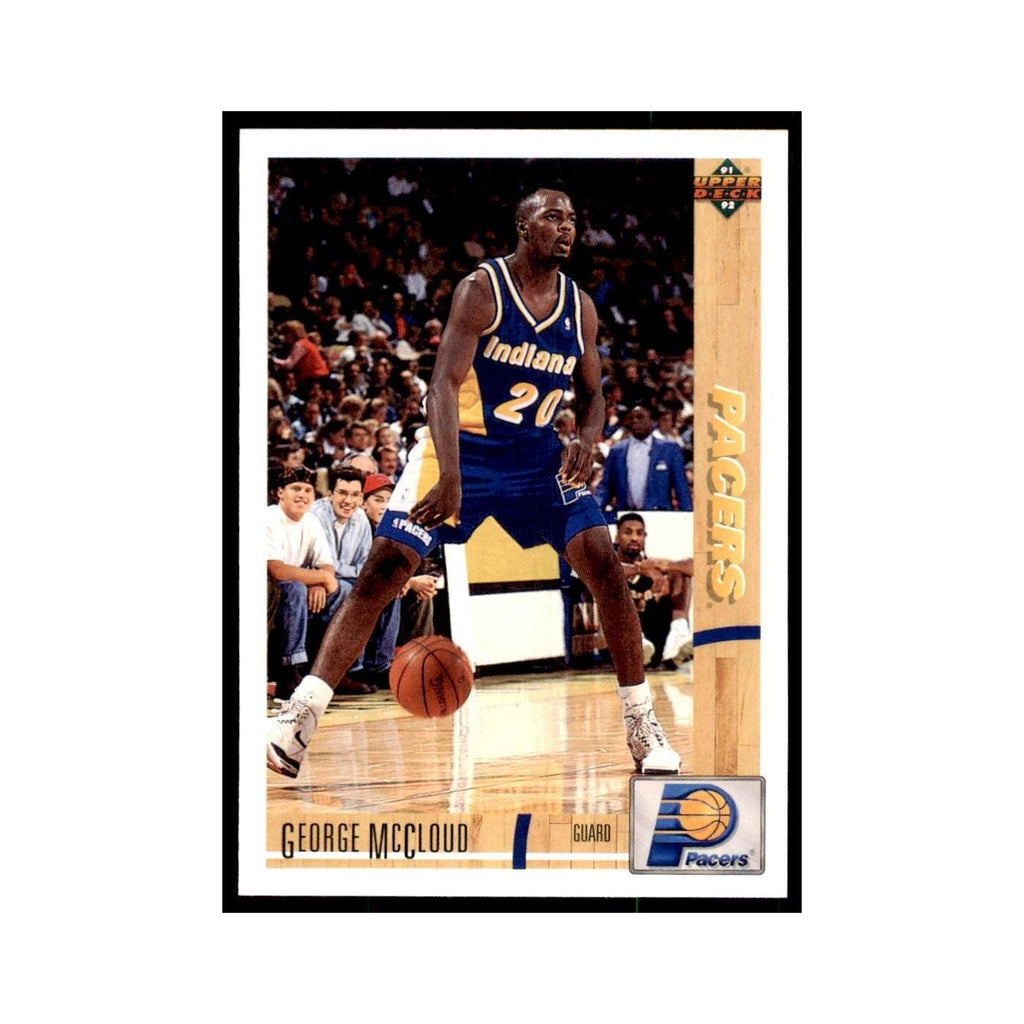 1991 Upper Deck George McCloud Basketball Cards #233