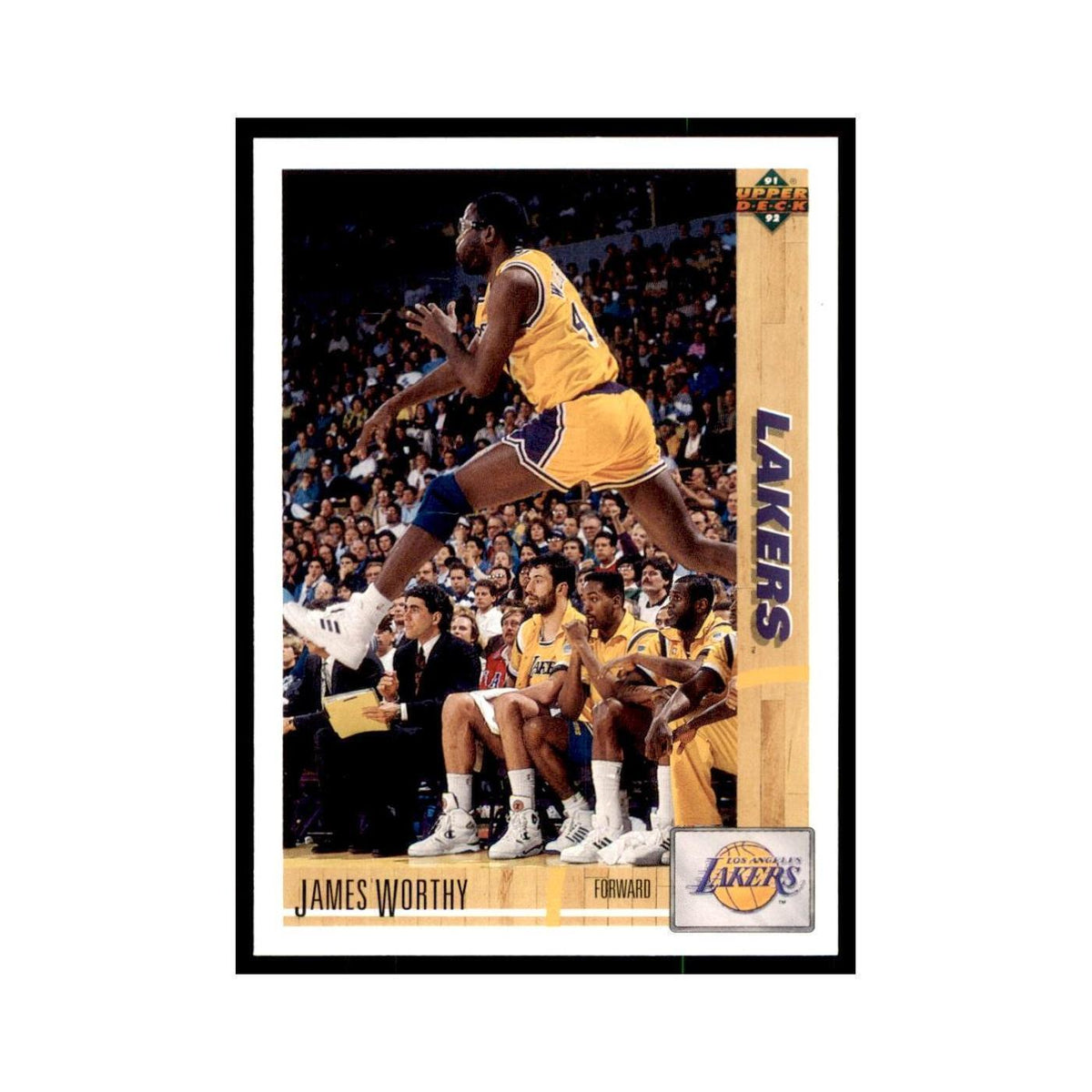1991 Upper Deck James Worthy Basketball Cards #146